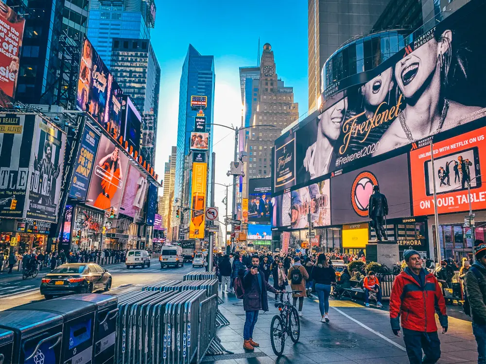 Time Square in New York City