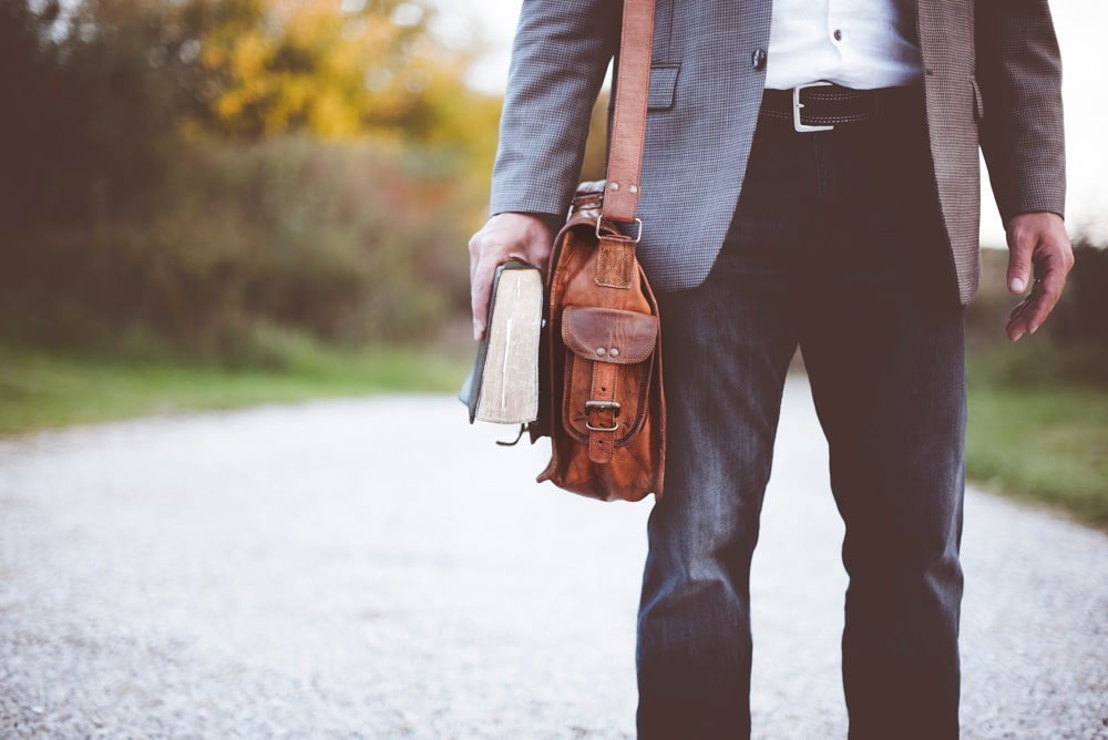 Someone always carrying a book.